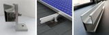 Thanh ray nhôm lắp tấm pin năng lượng mặt trời (Thanh nhôm AUS-RAIL03-Anode mờ)