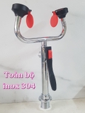 Vòi nước rửa mắt khẩn cấp 2 đầu