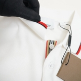 Burberry TB Icon Stripe Polo - White