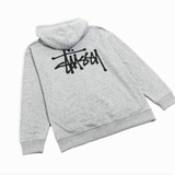 Stussy Basic Hoodie - Grey