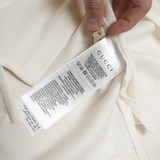Gucci Web Collar Polo - Beige