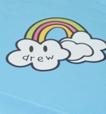 Drew Bowie T-Shirt Pacific Blue