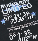 Burberry Carrick Star Constellations T-Shirt - Black