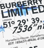 Burberry Carrick Star Constellations T-Shirt - White