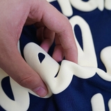Embossing Script T-Shirt - Navy