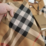Burberry Check Knitted Jacquard Polo - Brown