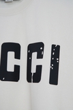 Gucci Distressed Logo T-shirt White