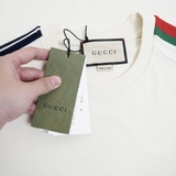 Gucci Adidas Trefoil Silicon T-Shirt Beige