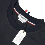Thom Browne Viền Tay Kẻ Sọc T-Shirt - Black