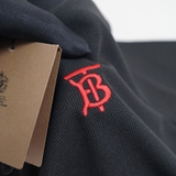 Burberry TB Icon Stripe Polo - Black