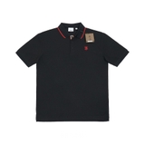 Burberry TB Icon Stripe Polo - Black