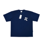 Embossing Script T-Shirt - Navy