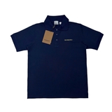 Burberry Thêu Basic Polo - Blue