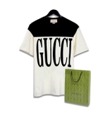 Gucci Two Tone T-shirt Beige