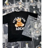 ADLV Teddy Bear Black T-Shirt