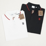 Burberry TB Icon Stripe Polo - Black