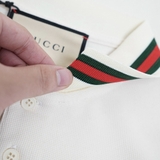 Gucci Piquet Double G Polo - Beige