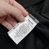 Burberry Contrast Collar Polo - Black