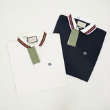 Gucci Piquet Double G Polo - Navy
