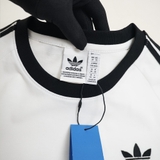 Adidas Basic 3-Stripes T-shirt - White