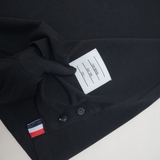 Thom Browne Phối Viền Cổ & Tay 3 Sọc Milano Stripe T-Shirt - Black