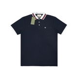 Gucci Piquet Double G Polo - Navy