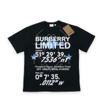 Burberry Carrick Star Constellations T-Shirt - Black