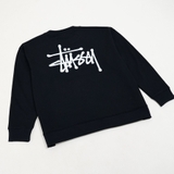 Stussy Basic Sweater Black