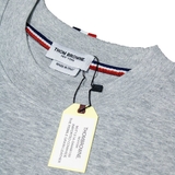 Thom Browne Viền Tay Kẻ Sọc T-Shirt - Grey