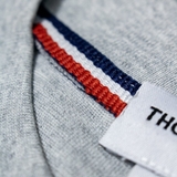 Thom Browne Viền Tay Kẻ Sọc T-Shirt - Grey