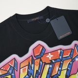Louis Vuitton Graffiti T-Shirt Black