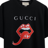 Gucci Mouth Print T-shirt Black