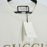 Gucci Fake Logo T-shirt White