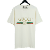Gucci Fake Logo T-shirt White