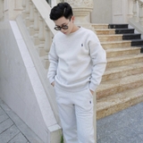 Ralph Lauren Harrington Double-Knit Pant - Grey