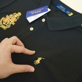 Ralph Laurent Crown Royal Polo - Black