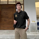 Ralph Laurent Crown Royal Polo - Black