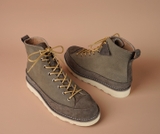 Chuckee High Canvas Waterproof Grey