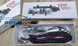 Camera hành trình kẹp gương Q15 kết nối điện thoại dây 15M