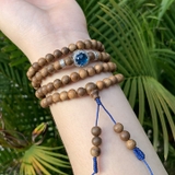 Vòng trầm hương 108 minh nguyệt xanh