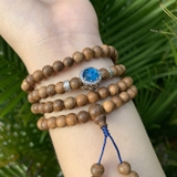 Vòng trầm hương 108 minh nguyệt xanh