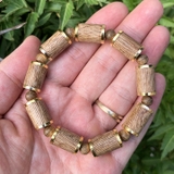 Vòng trầm hương bọc vàng VT188