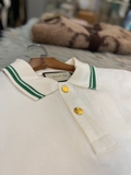 Áo Polo Gucci Cotton With Web And Interlocking G