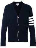 Áo Cardigan Thom Browne [Merino Wool] 4-Bar màu Navy