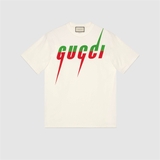 Áo Thun Gucci Blade (Check Code) màu Cream 565806 XJAZY