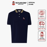 Áo Polo Gucci Cat Embroidery (Navy)