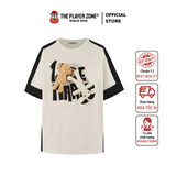 Áo Thun 13De Marzo Hook & Loop Logo T-shirt Beige