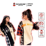 Áo Thun 13De Marzo Vintage Plaid Patch T-shirt