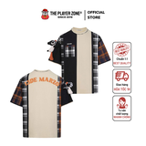 Áo Thun 13De Marzo Vintage Plaid Patch T-shirt