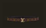 Thắt lưng Louis Vuitton LV Iconic Guilloche Reversible Monogram